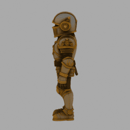 Steampunk Kight ToyStyle TPose 012 free 3D model preview