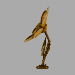 Steampunk Flower SomeColor 012 free 3D model preview
