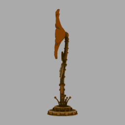 Steampunk Flower SomeColor 017 free 3D model preview