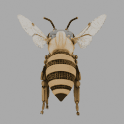 Steampunk Bee Mech 008 free 3D model preview