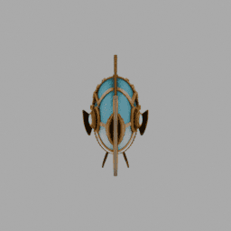 Steampunk Fish SomeColor 004 free 3D model preview