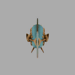 Steampunk Fish SomeColor 007 free 3D model preview