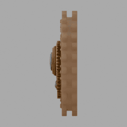 Steampunk Gear Object 007 free 3D model preview
