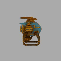Steampunk Drone SomeColor 007 free 3D model preview