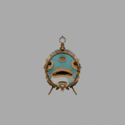 Steampunk Mecha Fish Submersible Somecolor 005 free 3D model preview